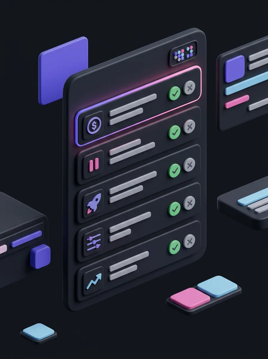 AI ads agency approval queue with recommended budget and creative actions waiting for a human decision